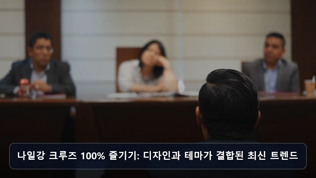 이집트 나일강 크루즈, 5060 은퇴 세대를 위한 ‘떠다니는 5성급 호텔’의 품격과 안전 예약 가이드 4 나일강 크루즈 100% 즐기기: 디자인과 테마가 결합된 최신 트렌드 관련 이미지